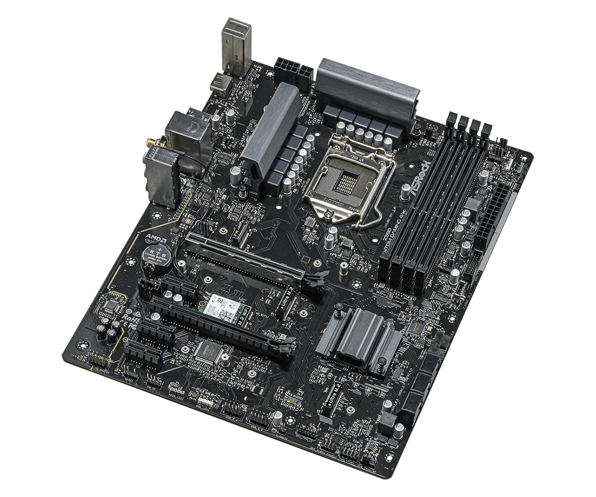 Asrock z590 phantom gaming 4 не видит